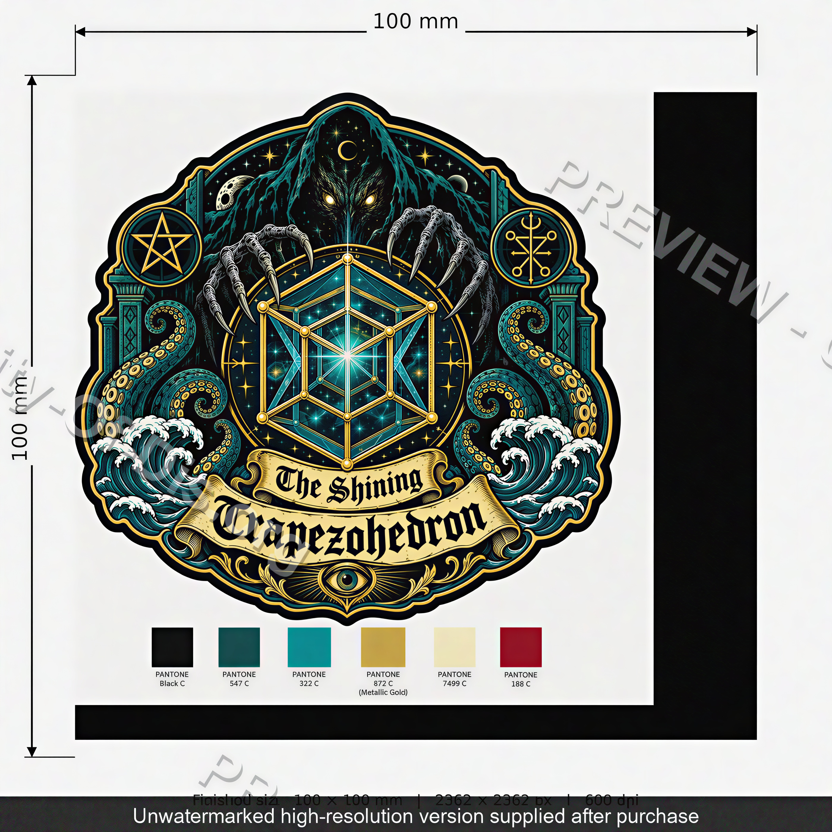 Trap Badge
